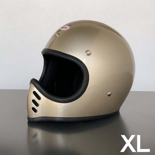OCEAN BEETLE「MTX」シャンパンゴールド　サイズ：XL　（装飾用 オーシャンビートル ビンテージ フルフェイス