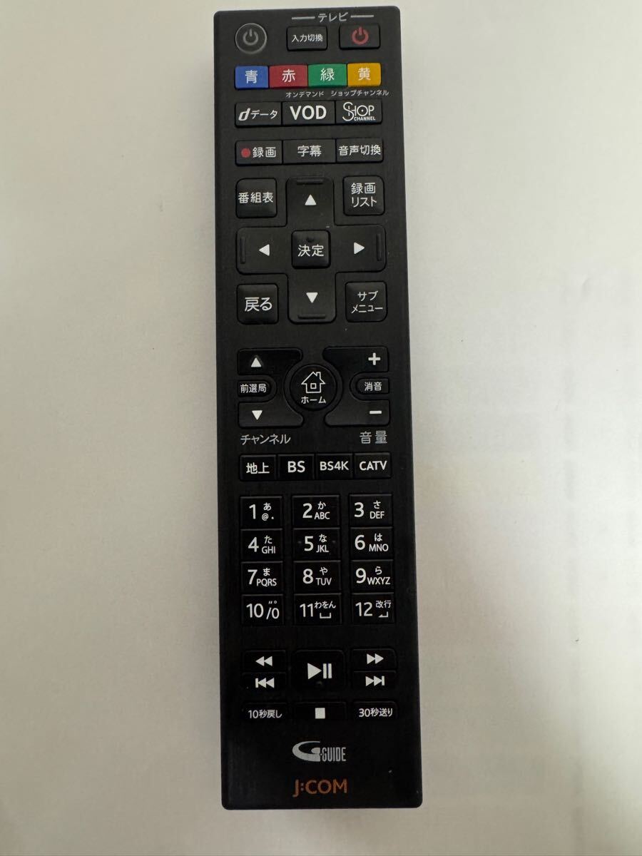 保証有り　送料無料　SJ:COM　　　　CATVリモコン　R3JC005A00