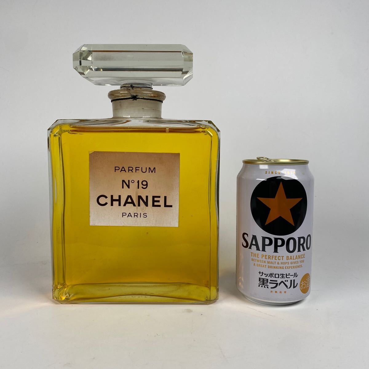 コレクター委託品　希少　CHANEL シャネル　店頭用　カウンター用　ディスプレイ　看板　非売品　香水瓶　高さ21.5cm②【614】