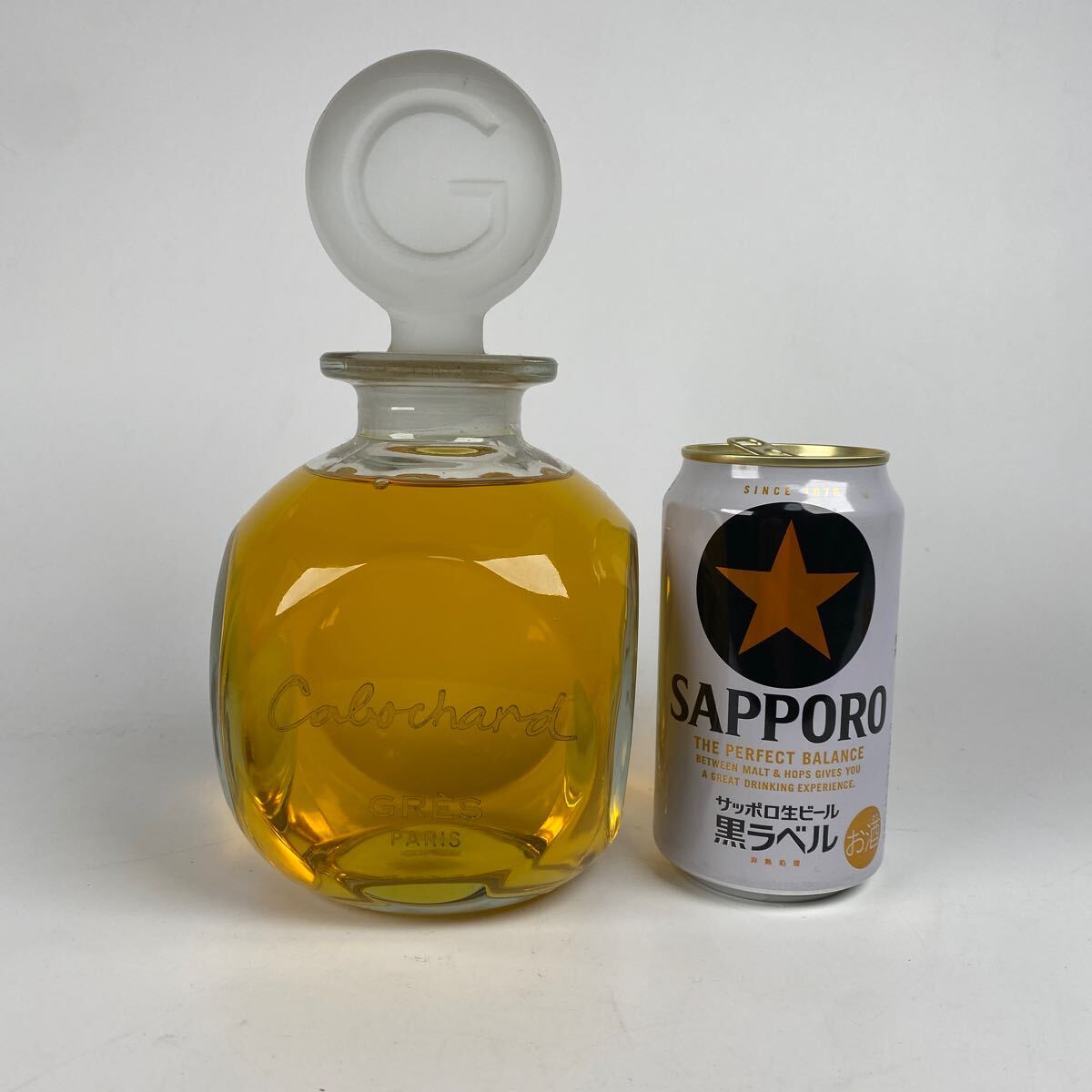 コレクター委託品　希少 Cabochard GRES PARIS グレ　店頭用　カウンター用　ディスプレイ　看板　非売品　香水瓶　高さ23.5cm④【614】