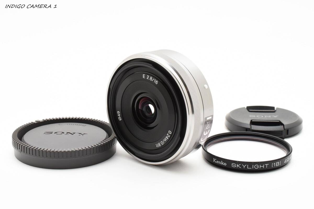 [美品] ソニー◆ SONY E 16mm F2.8 SEL16F28 APS-C Eマウント #BH2491504