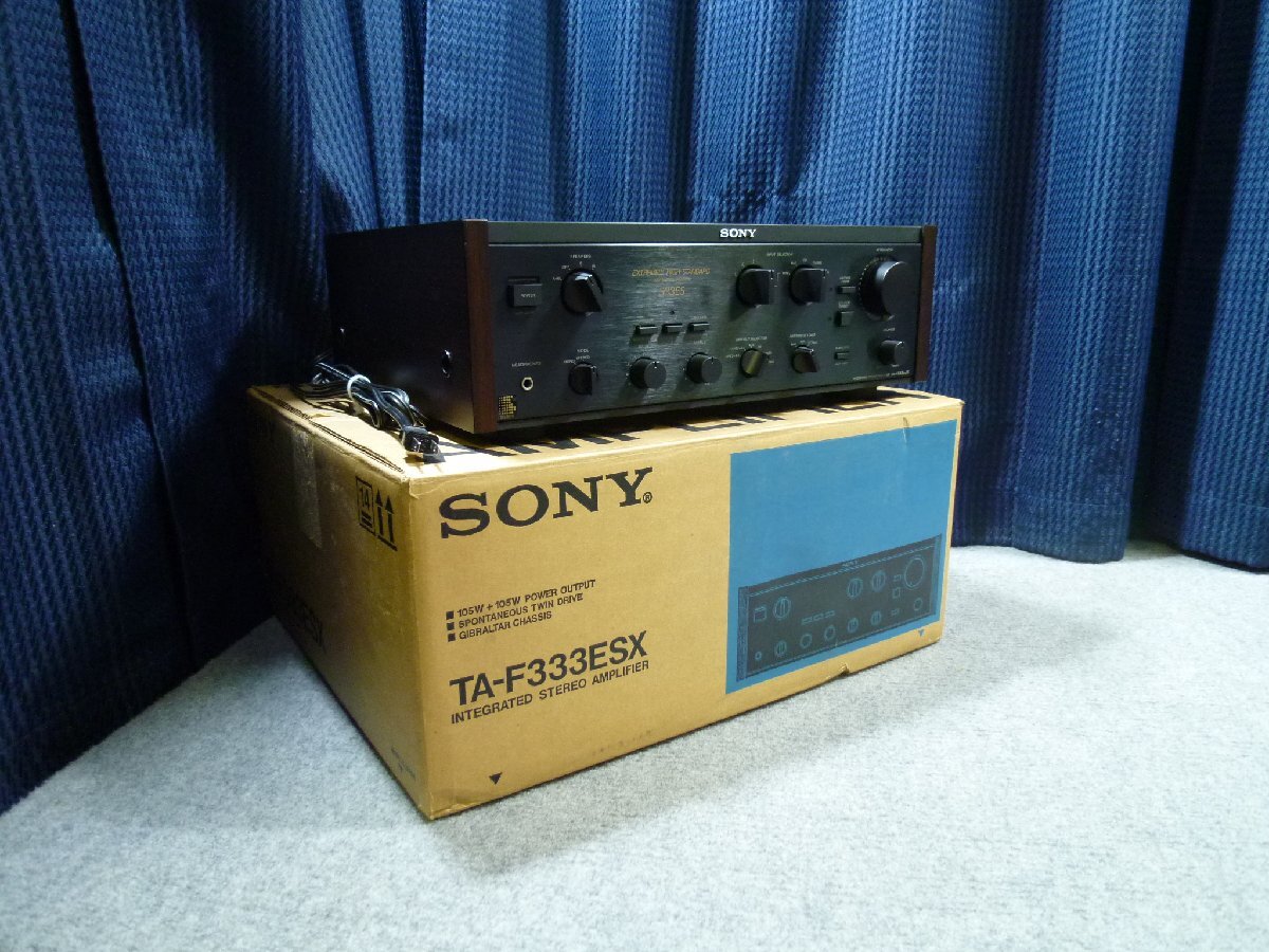 ▲ SONY ソニー TA-F333ESX プリメインアンプ 元箱付 ▲