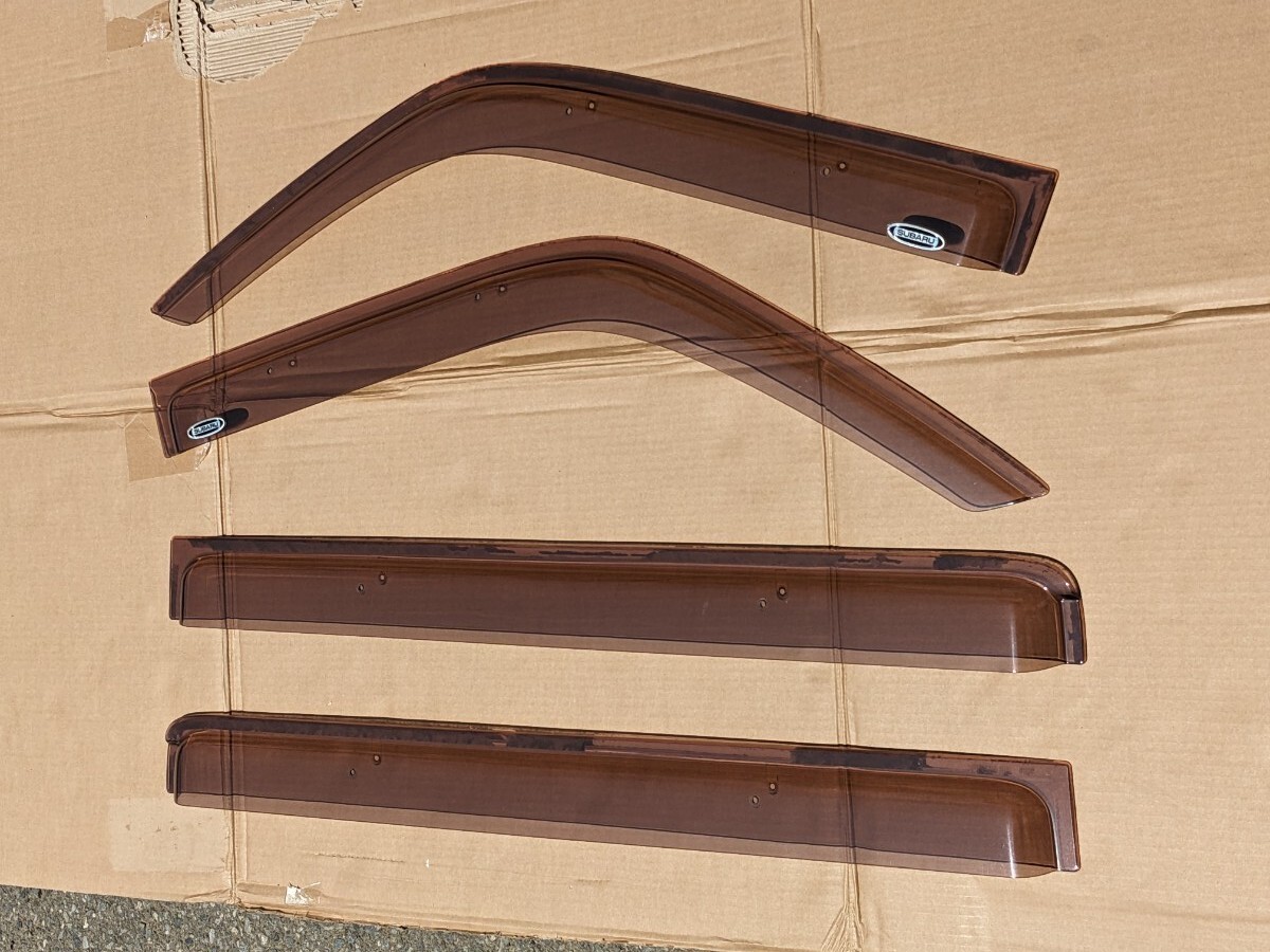 サンバー ハイゼットカーゴ ドアバイザー