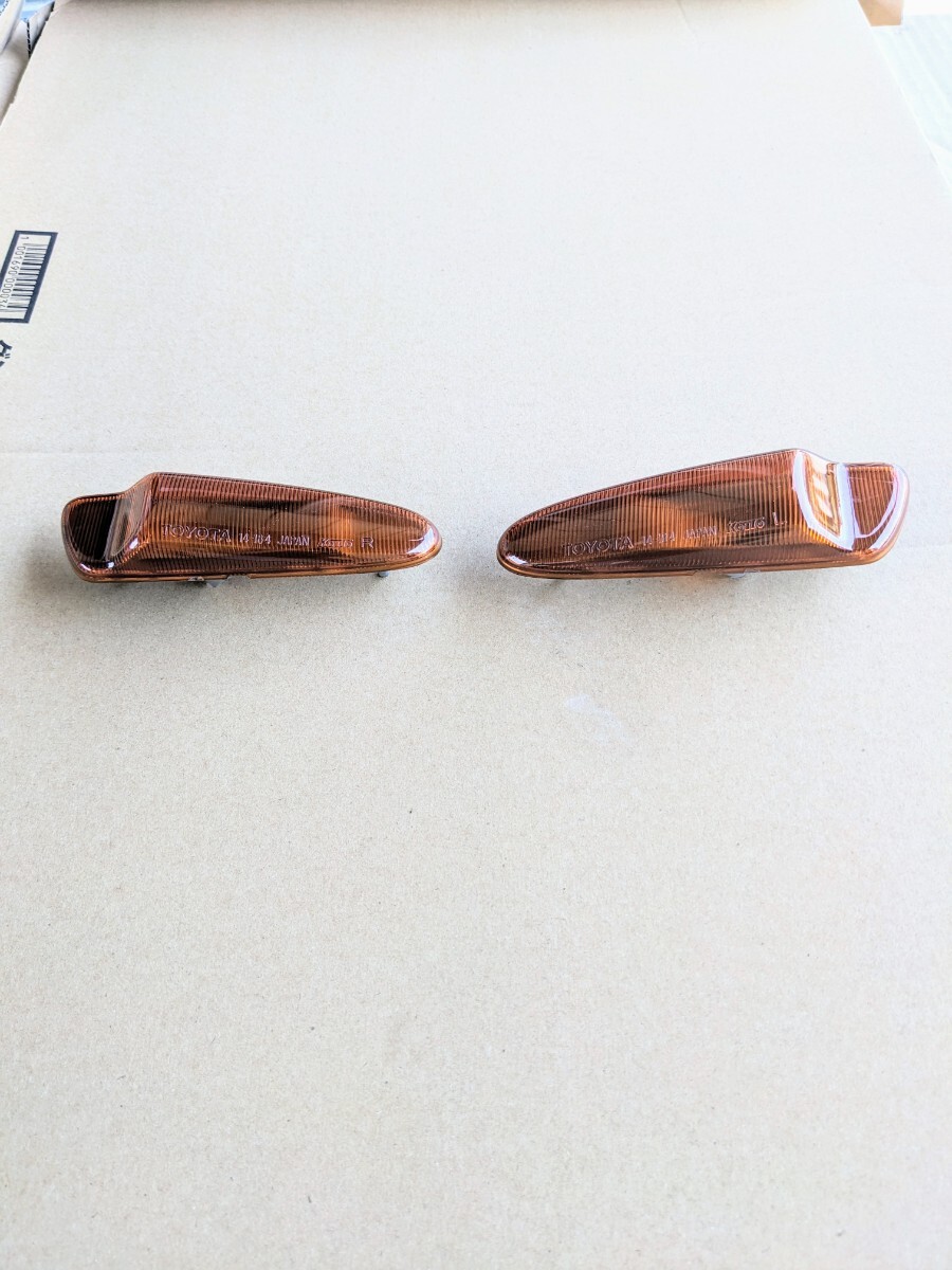 JZA80 後期 80スープラ 純正 サイドウインカー サイドマーカー 左右セット 送料無料