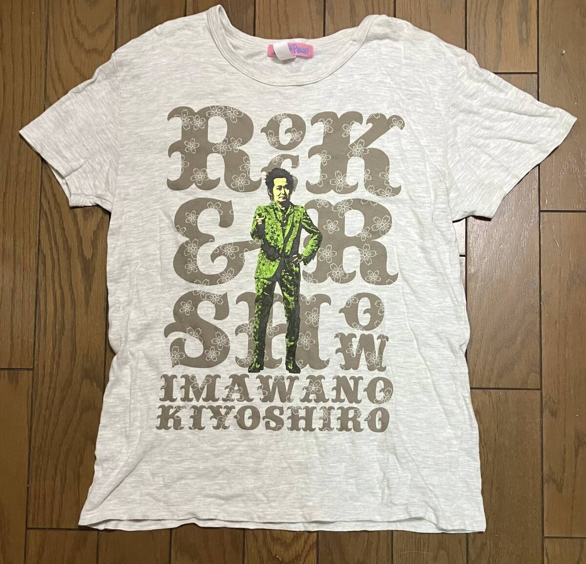 忌野 清志郎　ROCK ＆R　SHOW　Tシャツ（メンズLサイズ）