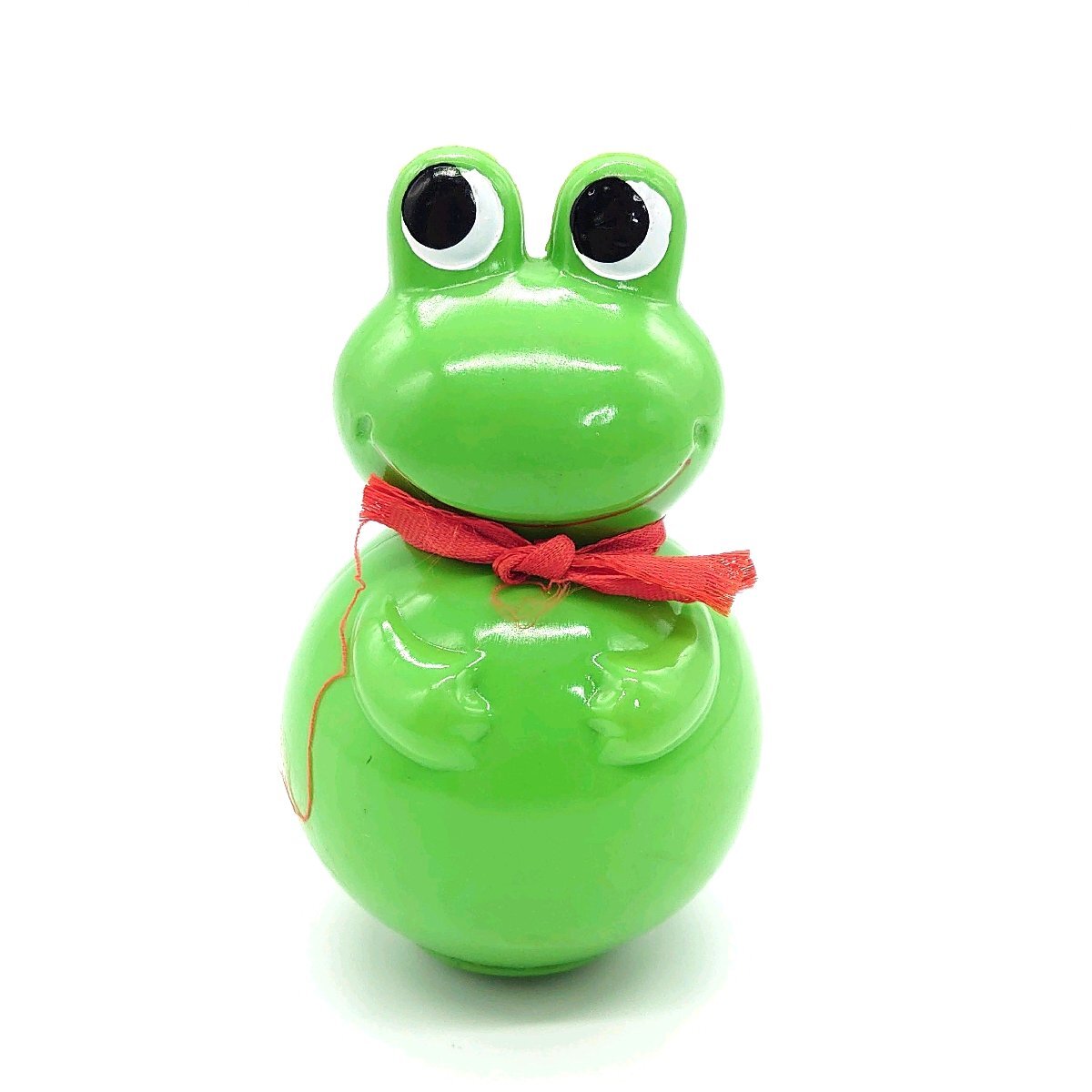 ケロちゃん 起き上がりこぼし コルゲンコーワ 人形 高さ10cm 当時物 非売品 コレクション キャラクター カエル 蛙 レトロ【道楽札幌】