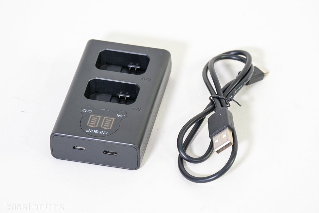 ENEGON DUAL CHARGER ENEGON DL-FW50 (NP-FW50用充電器)中古品　25052106