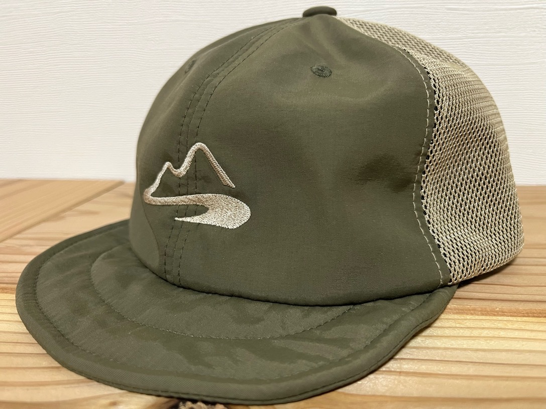 milestone original cap olive MSC-014 オリジナルキャップ ワンサイズ（フリー：約58.5〜60.0cm) 古着 オリーブ キャップ マイルストーン