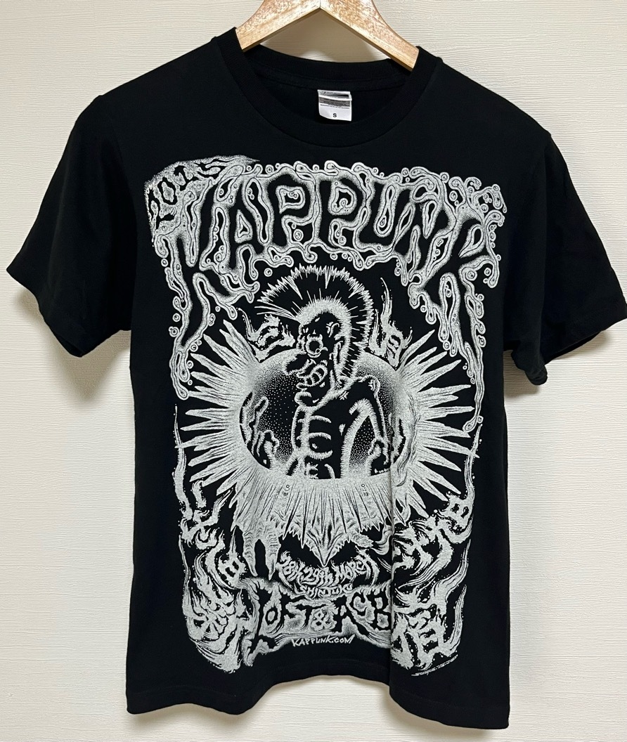 KAPPUNK 2015 Tシャツ S 古着 黒 ブラック カッパンク 