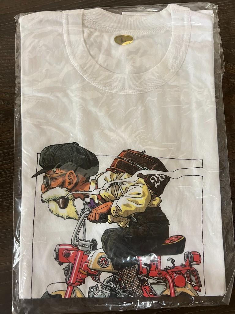 ドラゴンボール Tシャツ 鳥山明の世界展 AKIRA TORIYAMA EXHIBITION 亀仙人 Lサイズ