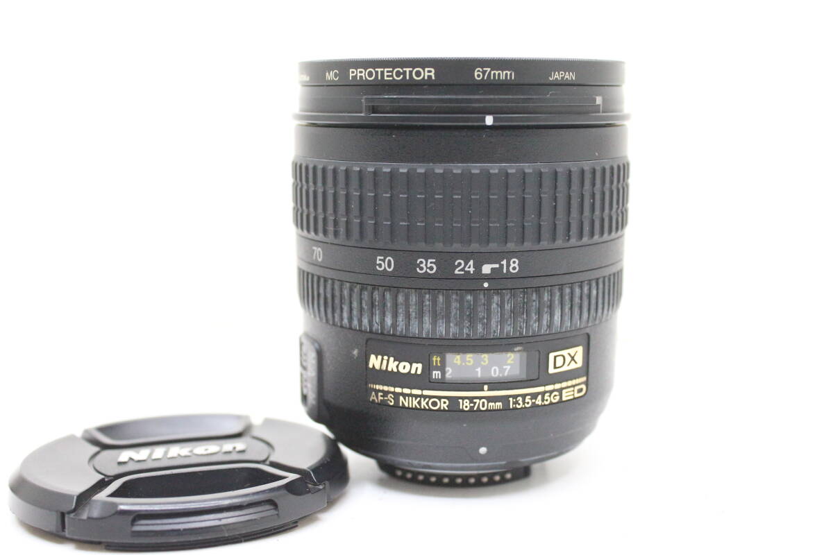 ★良品★NIKON ニコン AF-S NIKKOR 18-70mm F3.5-4.5 G ED OK8154