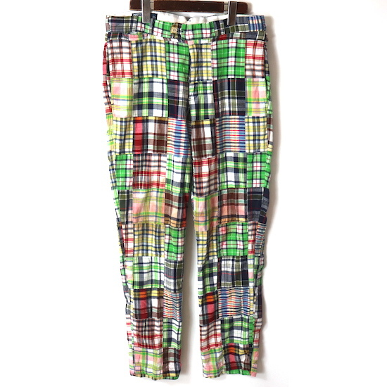 Polo by Ralph Lauren ラルフローレン パッチワーク ロング パンツ(W32L32)オールド 90s00s