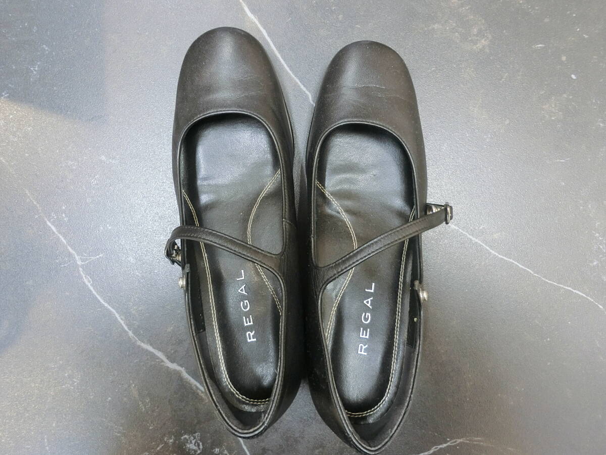 リーガル　REGAL　レディース　ショートヒール　パンプス　22cm