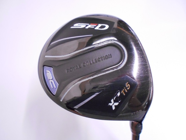 【中古】 ロイヤルコレクション SFD X7 Titanium PROTOTYPE　ピンク F1 19 フェアウェイウッド カーボン おすすめ メンズ 右 [7359]