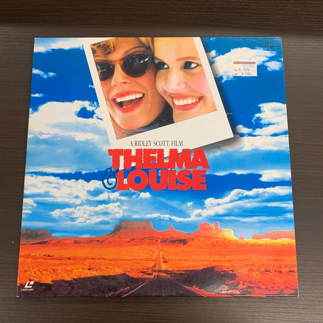 【80】THELMA＆LOUISE テルマ＆ルイーズ レーザーディスク ヴィンテージ品 価値の分かる方必見