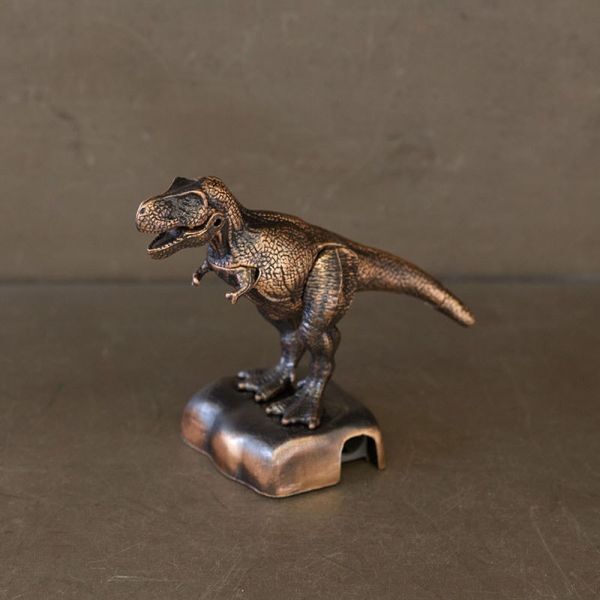 アンティーク シャープナー ティラノサウルス ディノサウルス 恐竜 鉛筆削り オブジェ インテリア 雑貨 飾り プレゼント ギフト 贈り物
