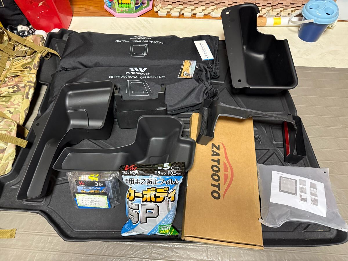 ラングラー　JL 収納・車中泊快適セット