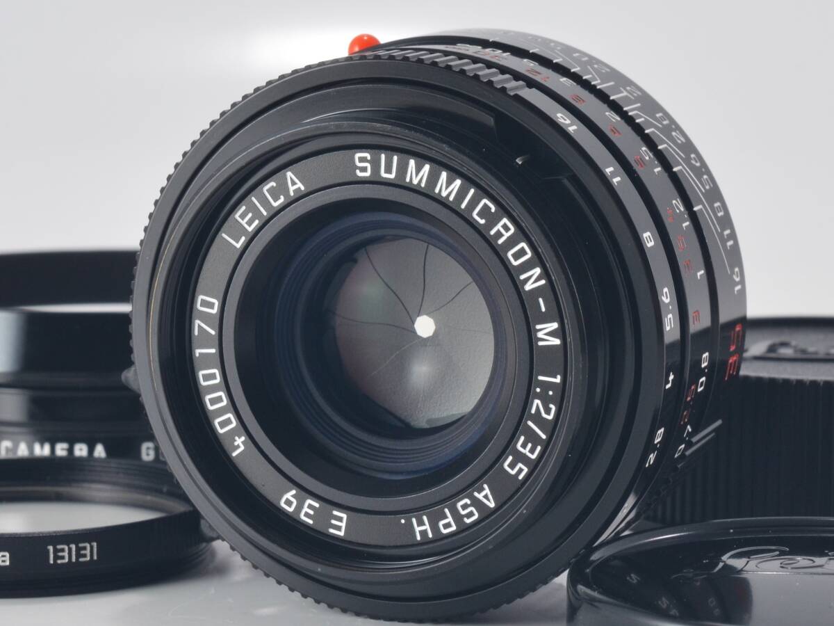 [未使用品] Leica（ライカ）SUMMICRON-M 35mm F2 ASPH. ブラックペイント [保証] (60345)