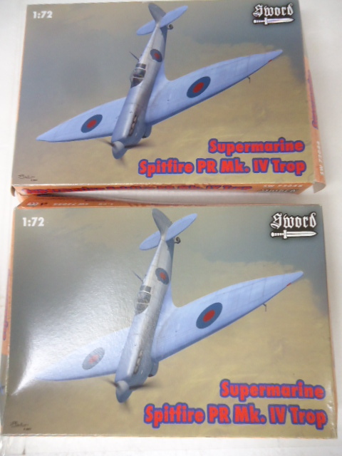 Sword ソード 1/72 Supermarine　　Spitfire　　PR　Mk.Ⅳ　trop 未組立 セット