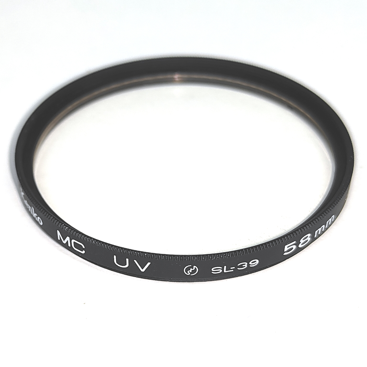 φ58 MC UV SL-39 フィルター Kenko★紫外線カット レンズ保護【58mm径】ケンコー JAPAN★中古 ジャンク