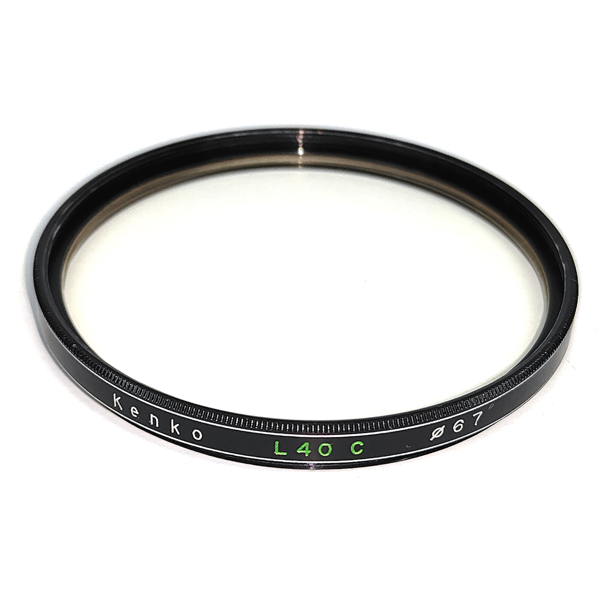 φ67 L40C フィルター Kenko★UVフィルター 紫外線カット レンズ保護【67mm径】ケンコー JAPAN★中古 ジャンク