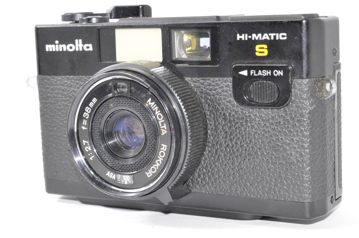 現状品 ミノルタ MINOLTA HI-MATIC S 38mm F2.7 ♯A6804