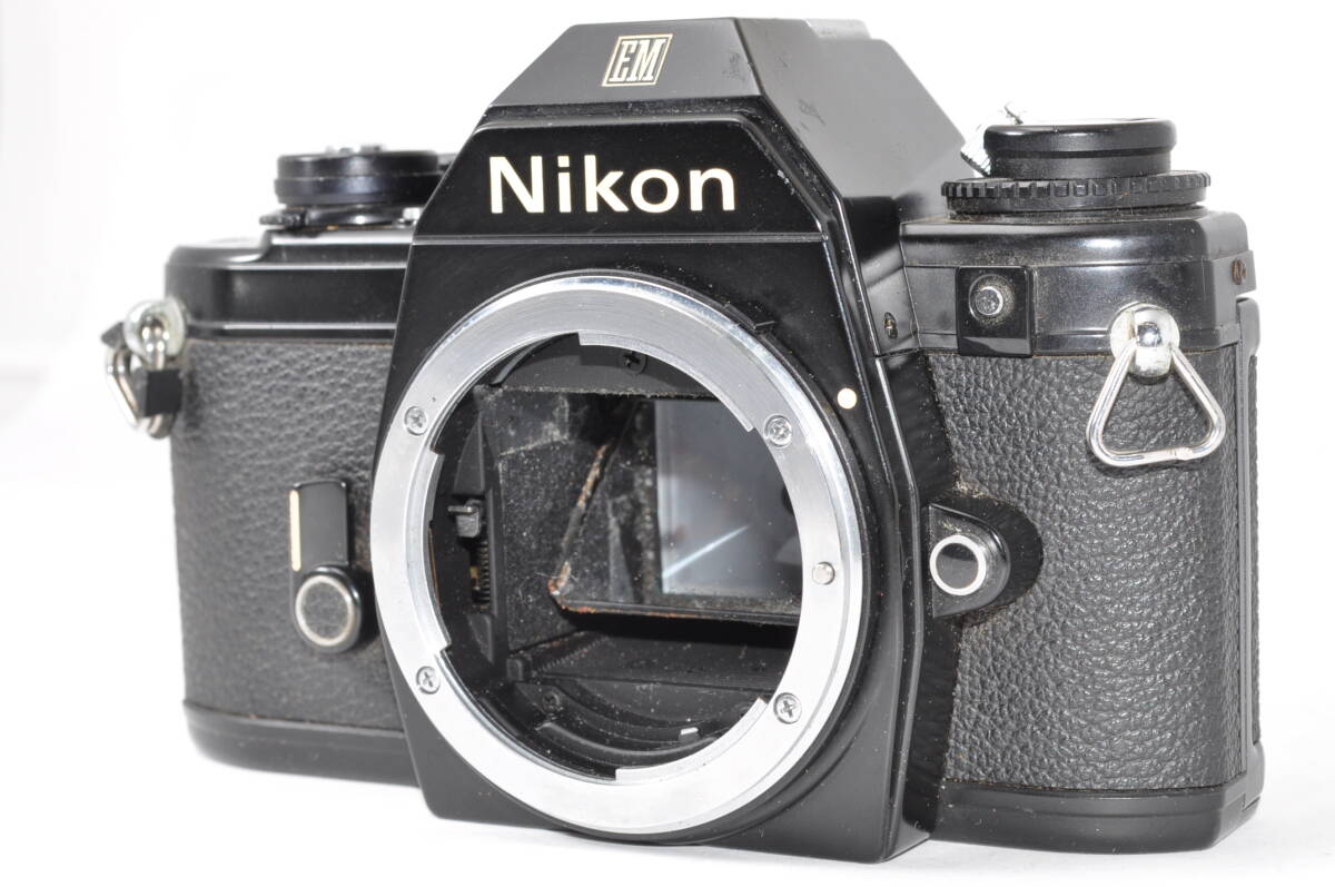 並品 ニコン Nikon EM ブラック ボディ ♯A6814