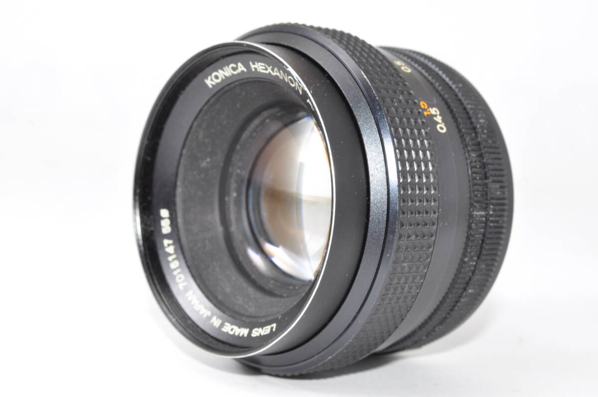 動作好調 コニカ KONICA HEXANON AR 50mm F1.7 ♯A6819