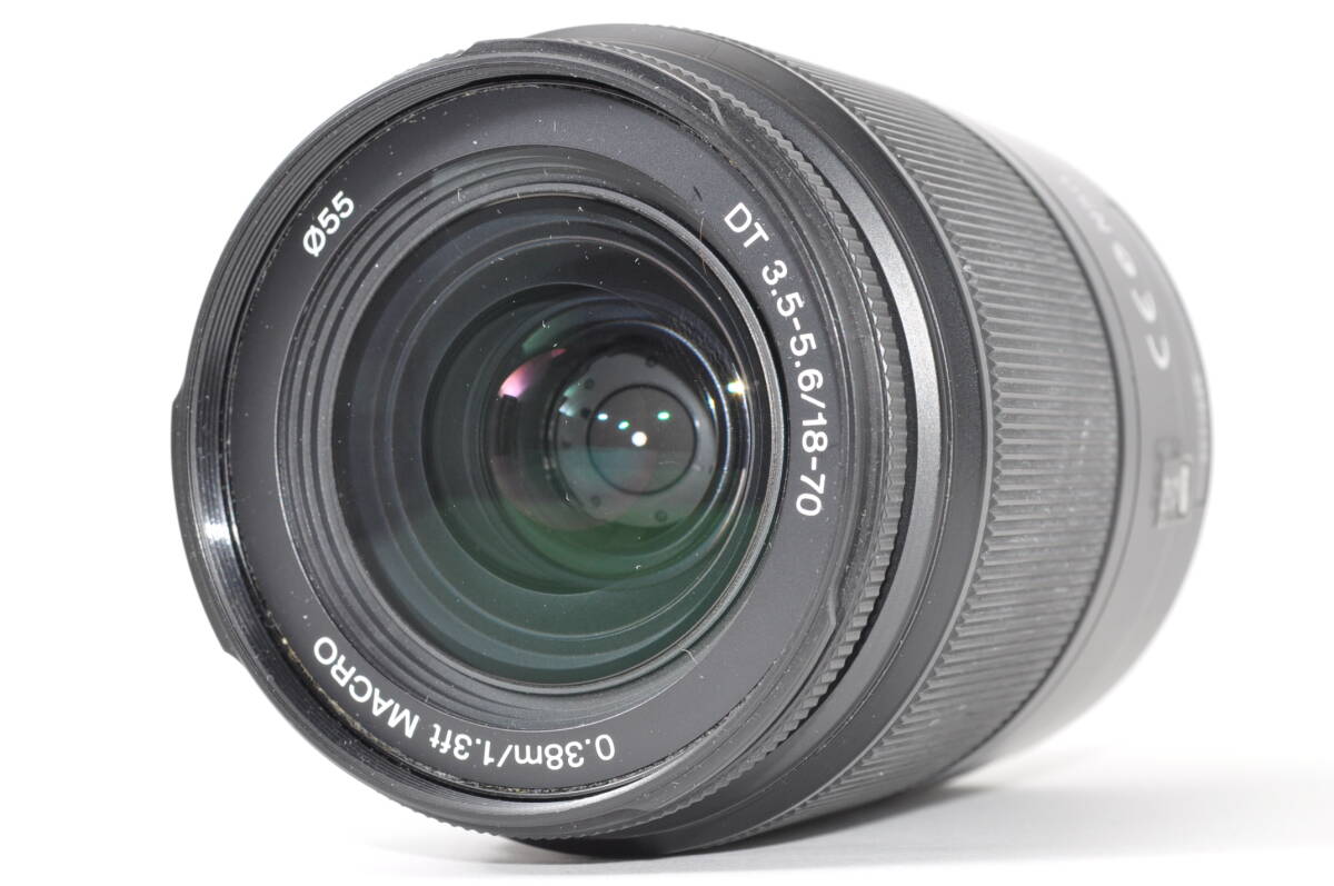 動作品 ソニー SONY DT 18-70mm F3.5-5.6 ♯A6824