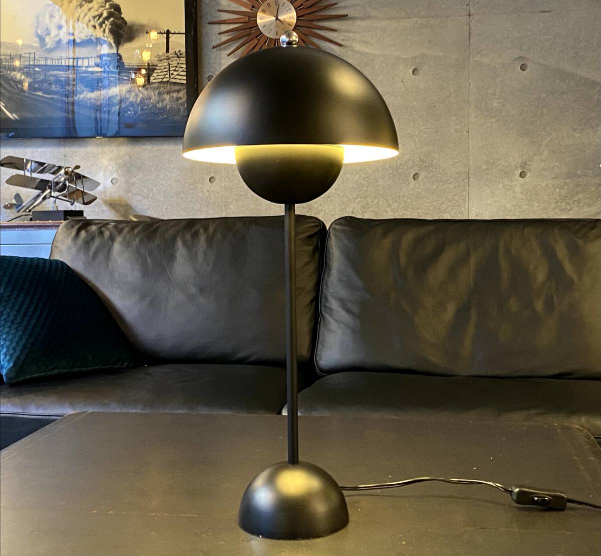 Flowerpot table-lamp/フラワーポットランプ(検索,midcentury,ミッドセンチュリー,ビンテージ,50's,60's,スペースエイジ,panton,パントン