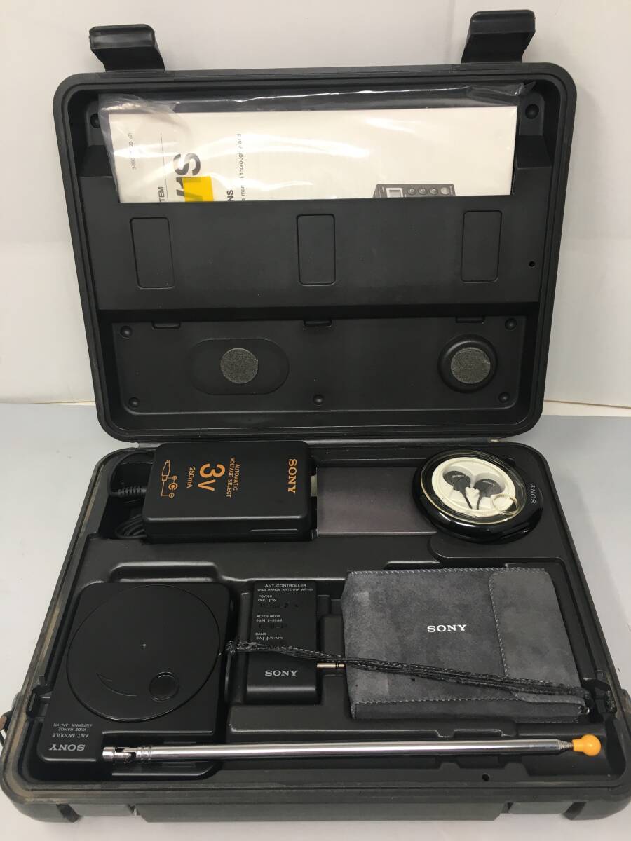 UY-356 未使用 SONY ICF-SW1S ＦＭステレオ/ＬＷ/ＭＷ/SWのワイドラジオ