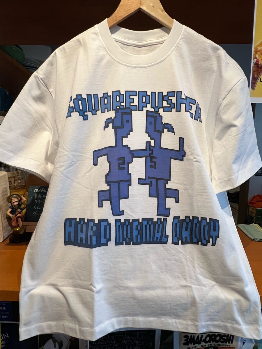 日本未発売 SQUAREPUSHER Hard Normal Daddy Tシャツ Lサイズ スクエアプッシャー Aphex Twin テクノ エレクトロ fear of got geeks rule