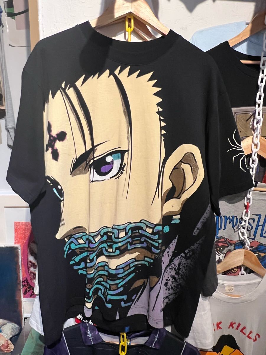 HUNTER×HUNTER クロロ＝ルシルフル Tシャツ 両面＆袖プリント アメリカ製 国内未流通 fear of got geeks rule