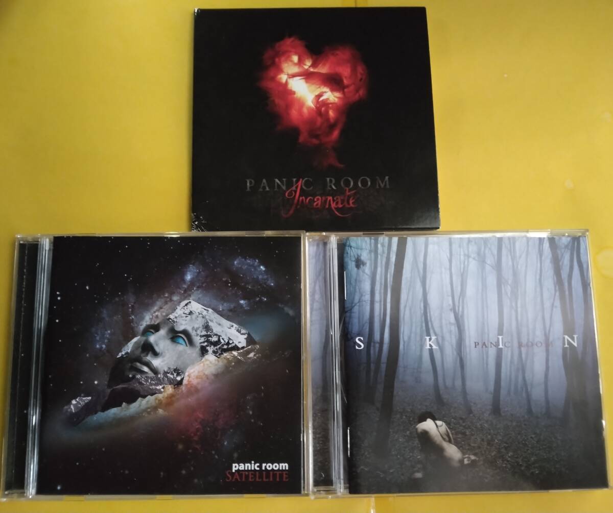 【女性Vo/英国産 シンフォニック・ロック】Panic Room 3枚セット ①Satellite,②Skin,③Incarnate ～ Mostly Autumn/Karnataka