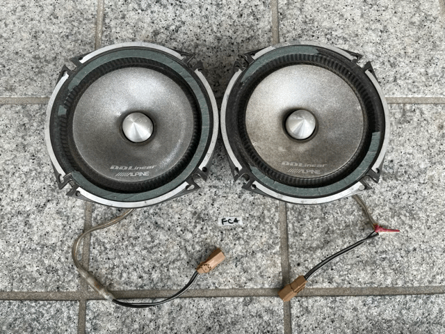 ★☆DDLinear DLC-177R ALPINE アルパイン 2ウェイスピーカー 160W/40W RMS IMP.40HMs 17cm 2/2☆★