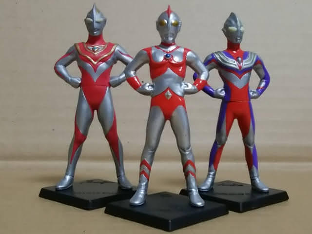 ★HG ウルトラマン ギャラリータイプ 3体 80 ティガ ガイア
