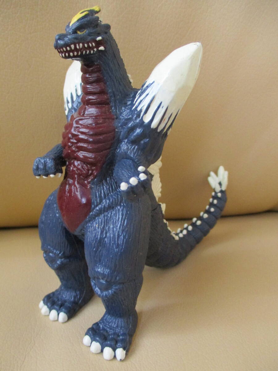 ■K-①　ジャンク【スペースゴジラ】硬質 ソフビ 怪獣 フィギュア お人形 1994 BANDAI