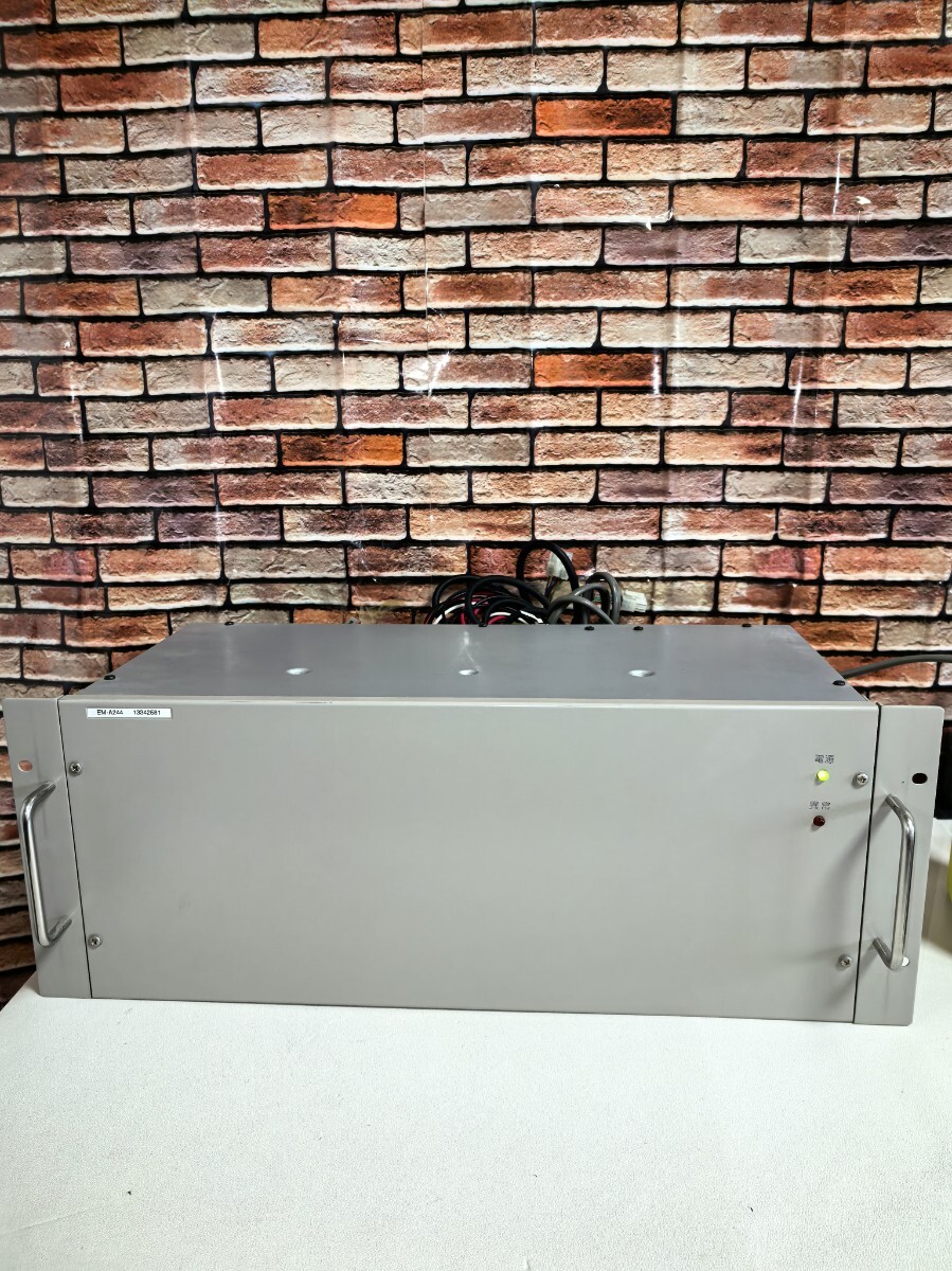 非常用放送設備 パワーアンプ JVCケンウッド ビクター　EM-A244 ビクター　パワーアンプ　電気は入ります
