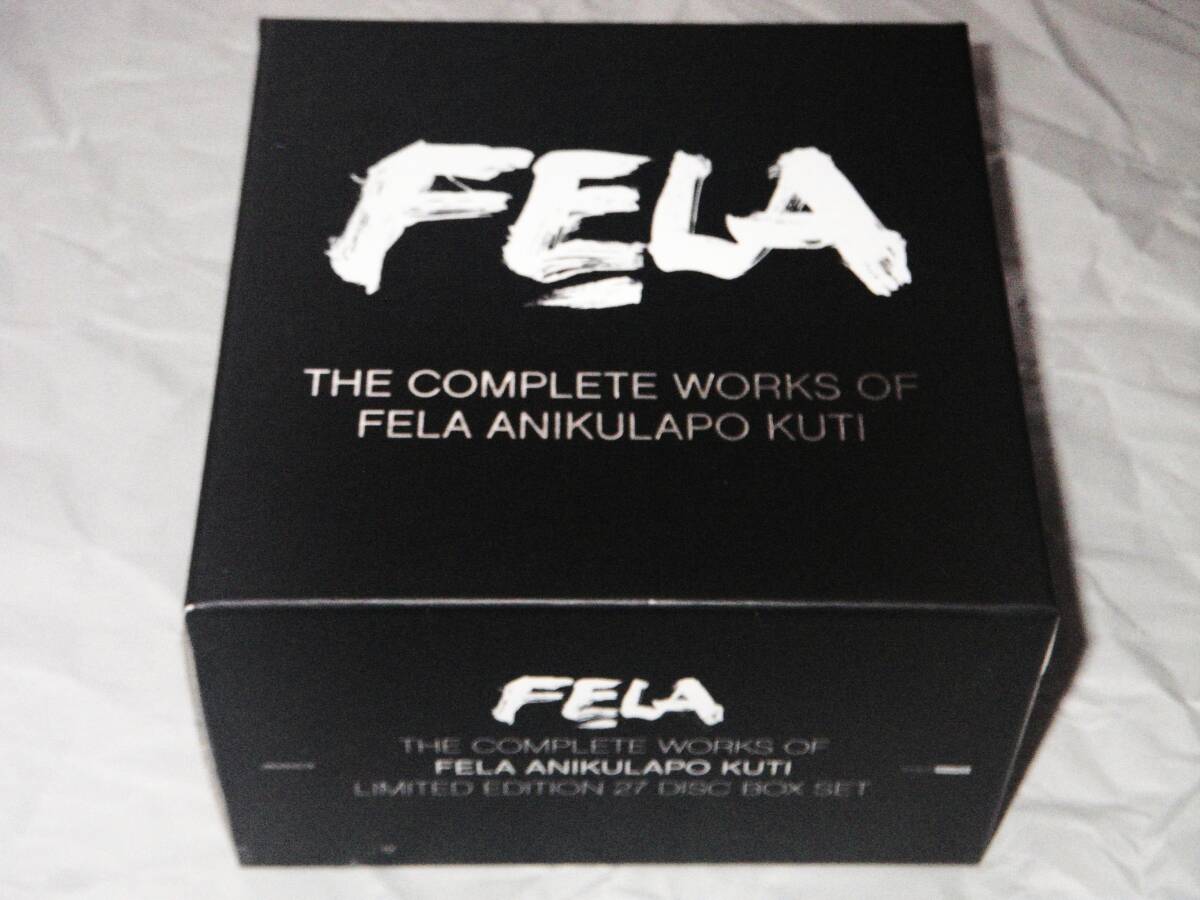 ●フェラ・クティ【THE COMPLETE WORKS OF FELA ANIKULAPO KUTI】CD×26, DVD／紙ジャケ●