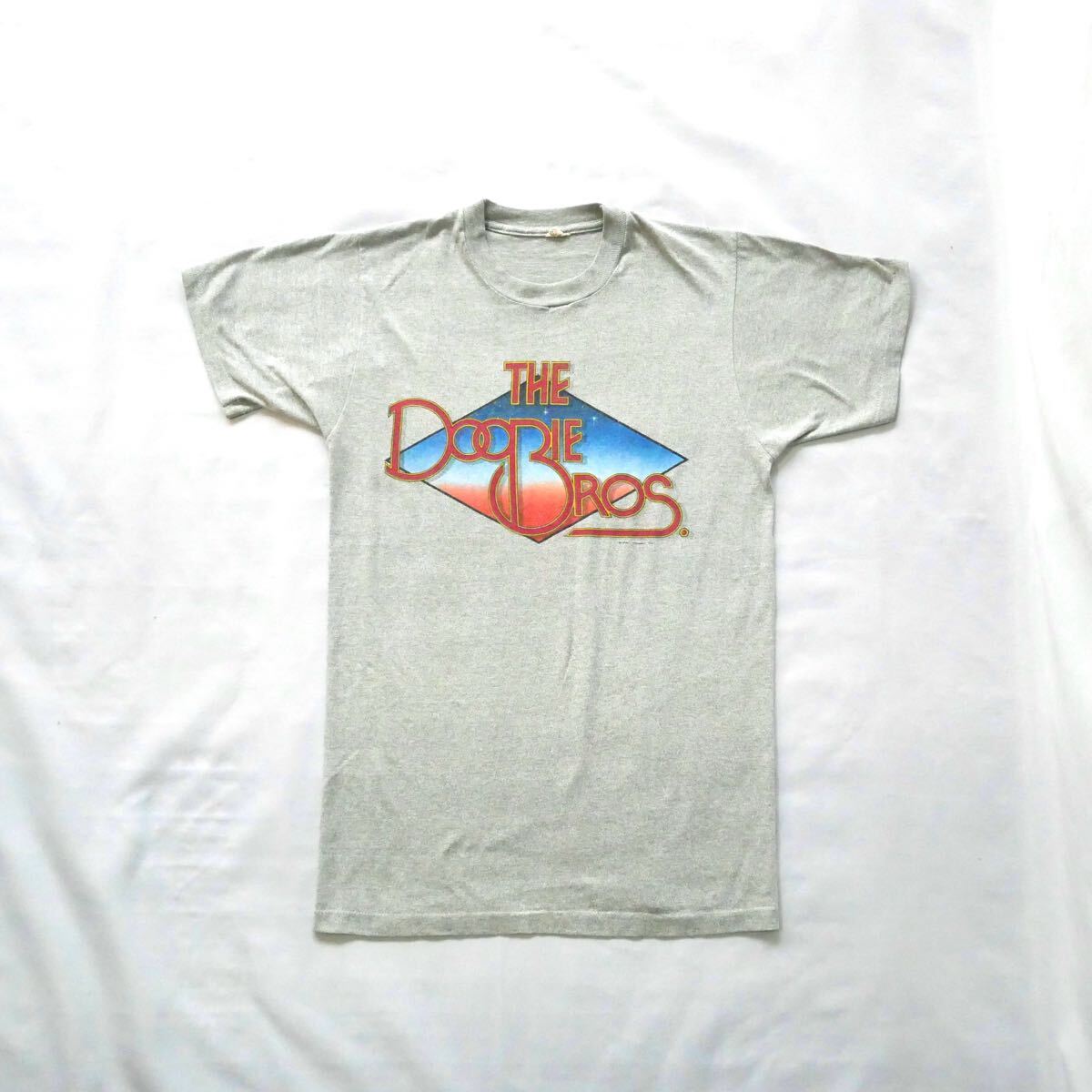 80s madein USA THE DOOBIE BROS tour Tshirt 80年代　アメリカ製　82年　farewell tour グレー　Tシャツ　 ヴィンテージ　古着　バンド
