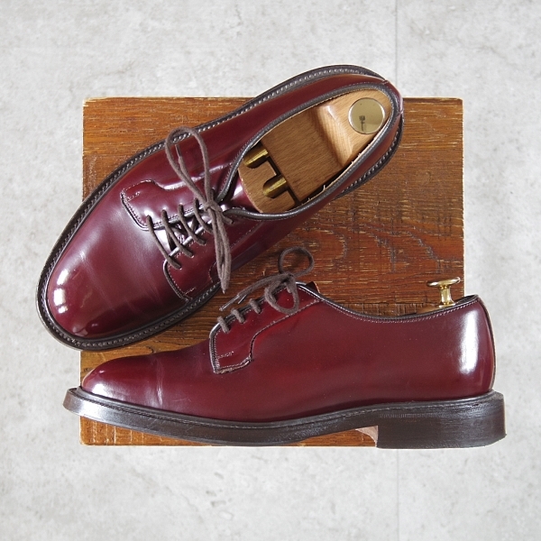 ★極上★トリッカーズ SIZE 6【現行定価13万円以上★ブックバインダーレザー/ROBERT】3616/プレーントゥ/赤茶/Tricker's★n416-5