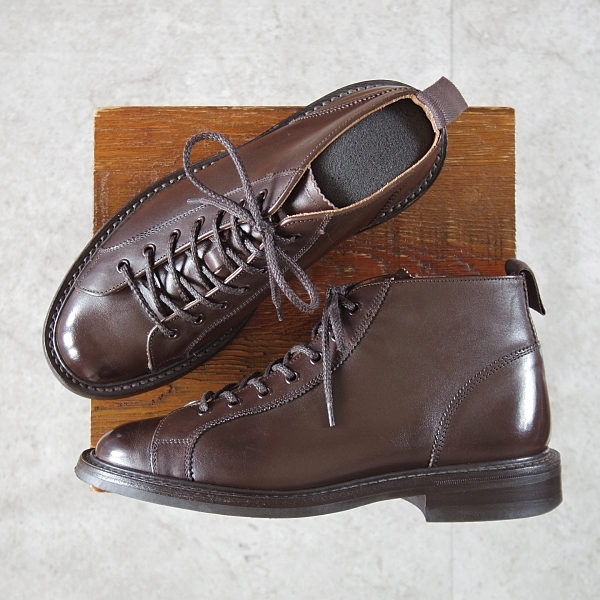 ★極上★トリッカーズ SIZE 6【定価￥143,000-★ダイナイトソール仕様/モンキーブーツ】Ethan/イーサン/6077/濃茶/Tricker's★n445-5