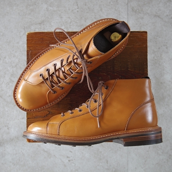★極美品★トリッカーズSIZE 6.5【定価￥143,000-★ダイナイトソール仕様/モンキーブーツ】Ethan/エイコンアンティーク/Tricker's★n467