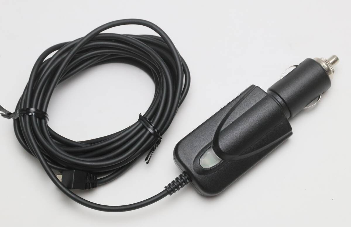 ユピテル ドライブレコーダー用 純正 5Vコンバーター付シガープラグコード GER-5010-5M4 中古