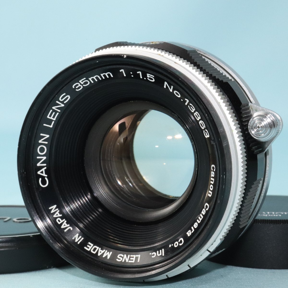 返品保証 Canon LENS 35mm F1.5 試写済み L39マウント