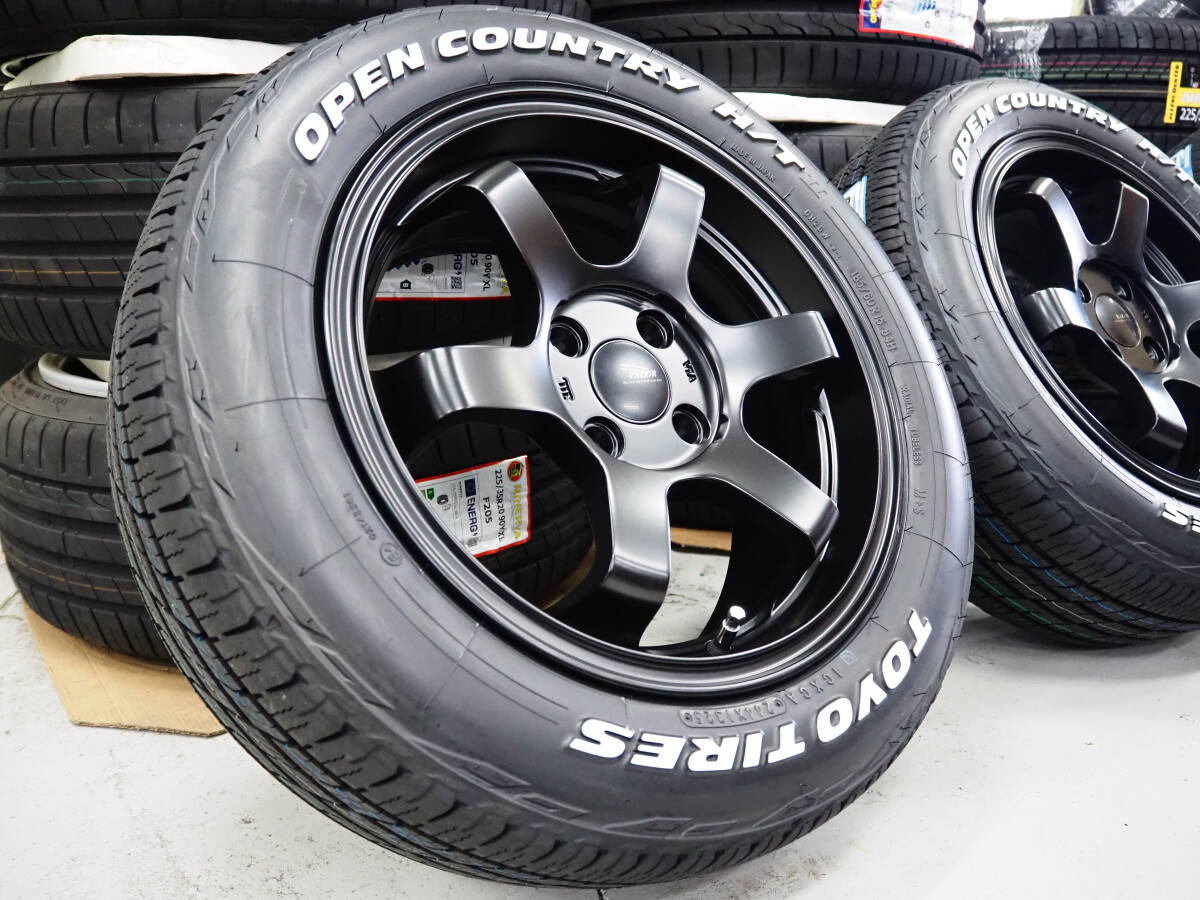 ゴツゴツ系 カスタムサイズ 15inch 4-100 6.5J+38 オープンカントリー H/TⅡ 185/60R15 プロボックス サクシード アクア ヤリス フィット