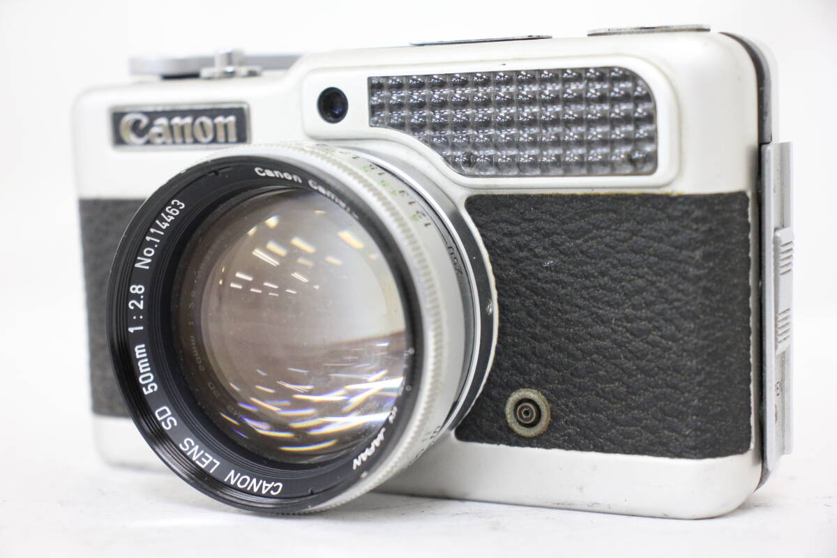 【返品保証】 キャノン Canon Demi C SD 50mm F2.8 カメラ e1201