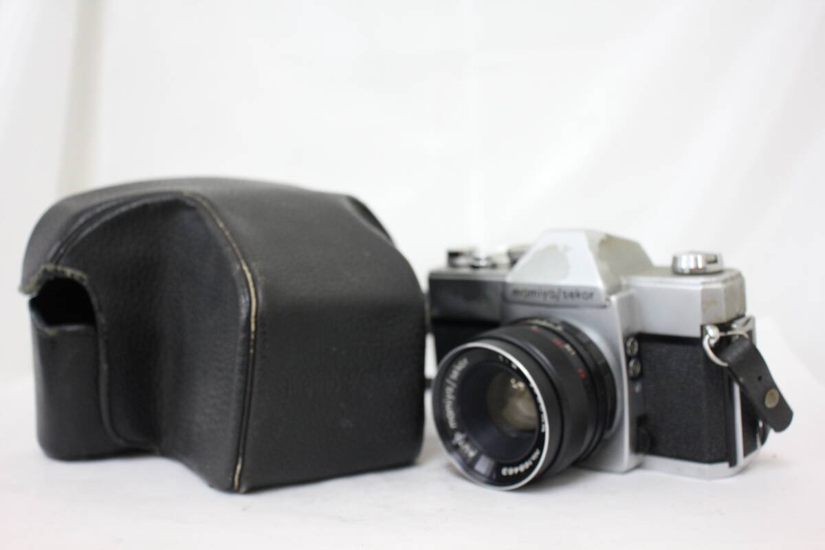 【訳あり品】 マミヤ Mamiya/Sekor 500 DTL Auto mamiya/sekor 50mm F2 M42マウント ケース付き ボディレンズセット e1167