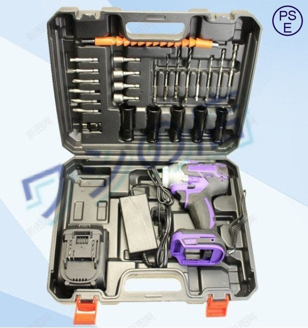 電動インパクトレンチ 720N.m 多点セ ット ー1台4役タイヤ交換 バッテリー併用電動ドリルドライバー セット 10ノット電池1個