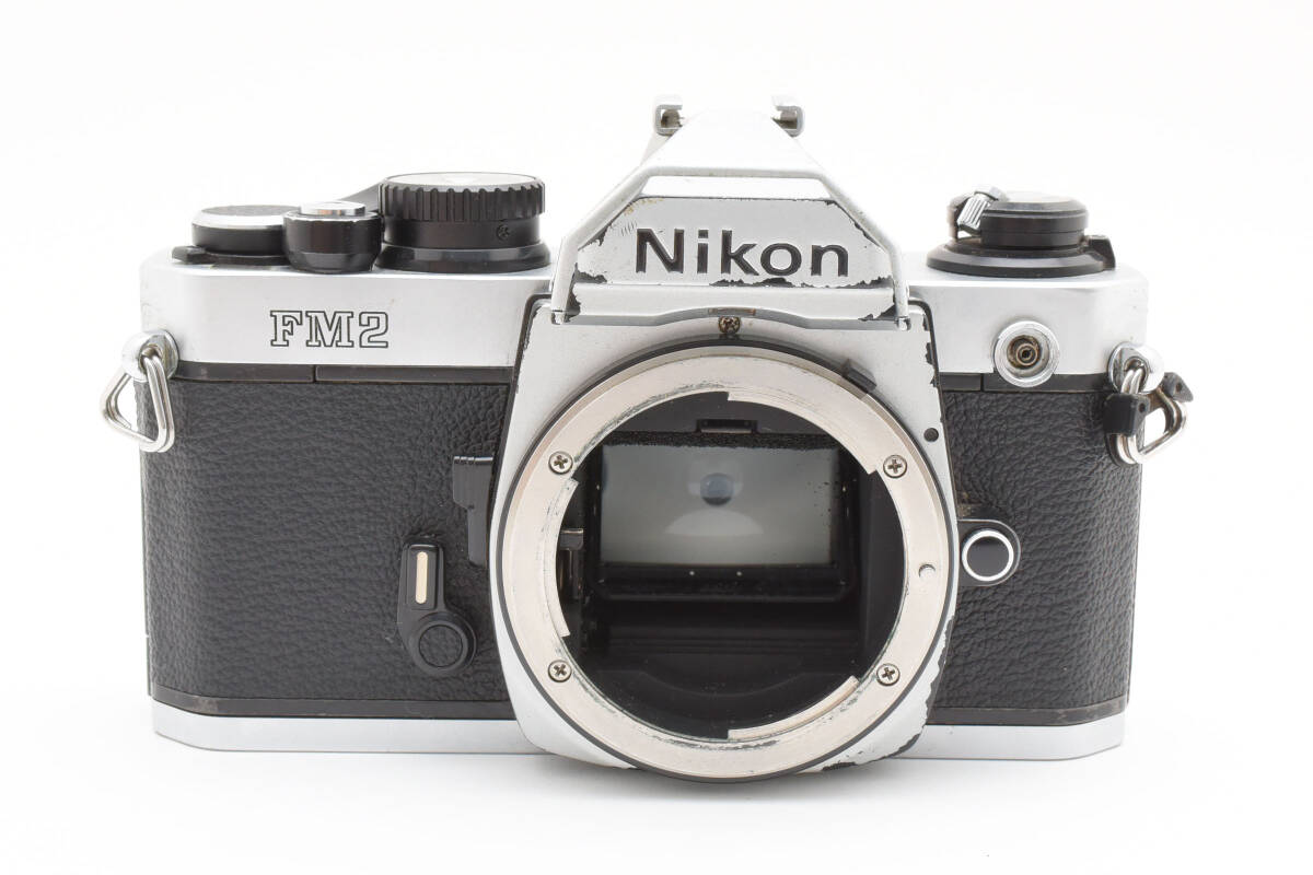 ★☆良品 Nikon New FM2 シルバー ボディ ニコン フィルムカメラ MF一眼レフ #797☆★